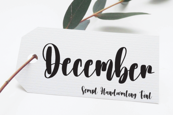 December Font