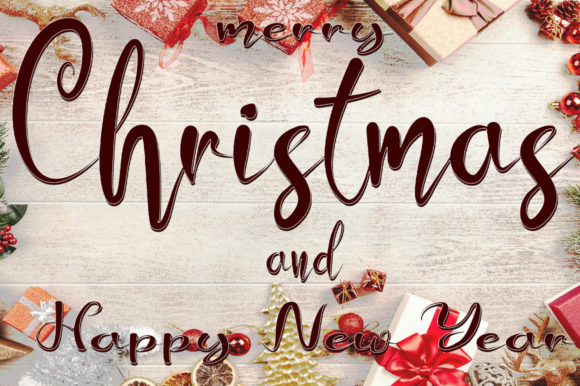 December Note Font