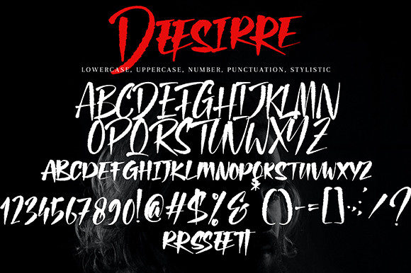 Deesirre Font Poster 10