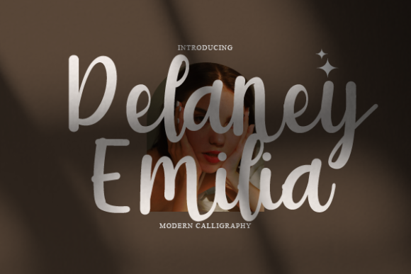 Delaney Emilia Font Poster 1