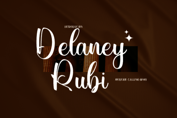 Delaney Rubi Font Poster 1