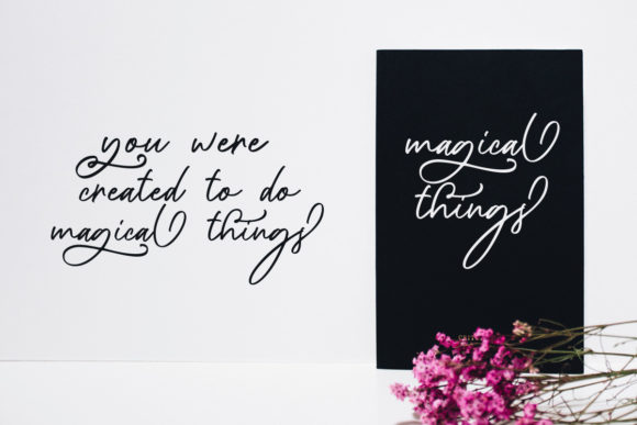 Delgian Font Poster 6