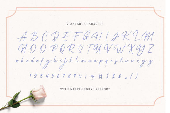 Delgian Font Poster 8