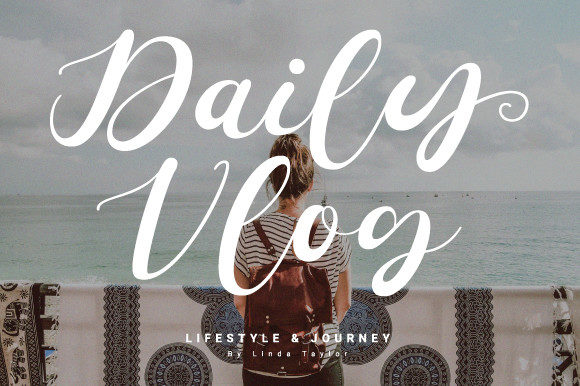 Delichan Font Poster 6