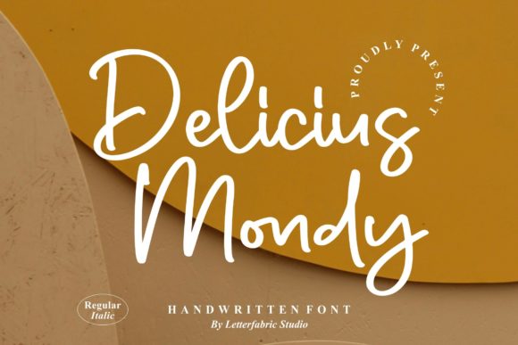 Delicius Mondy Font Poster 1