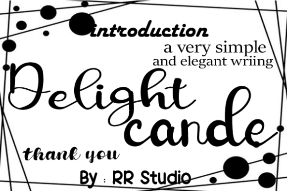 Delight Cande Font