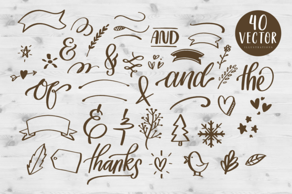 Delight Lettering Font Poster 5