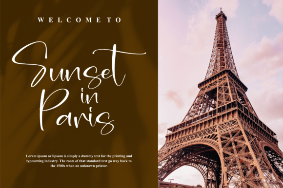 Delinsta Font Poster 2