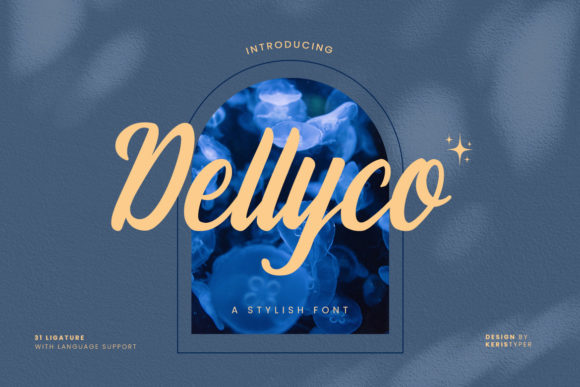 Dellyco Font Poster 1