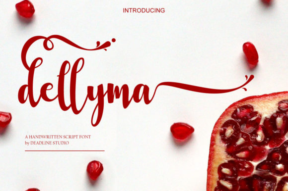 Dellyma Font Poster 1