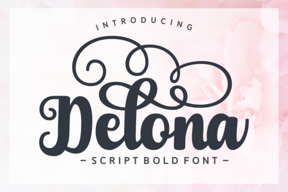 Delona Font Poster 1