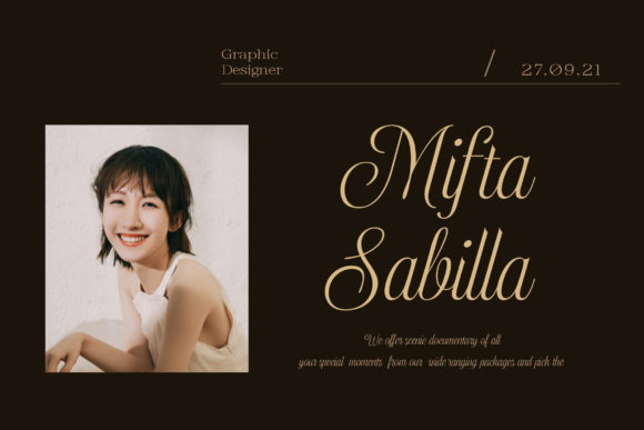 Delugia Font Poster 7