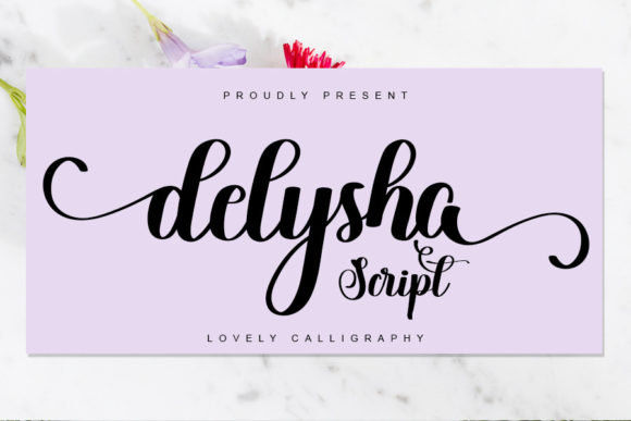 Delysha Script Font