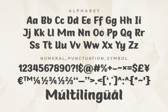 Dena Bold Font Poster 2