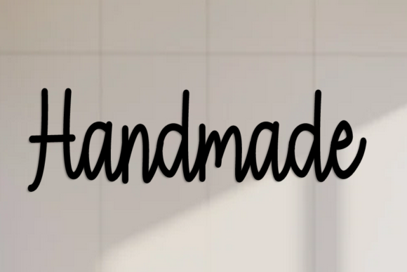 Denada Font Poster 2