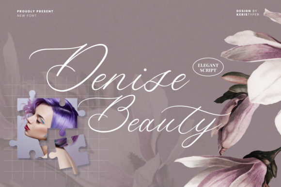 Denise Beauty Font Poster 1
