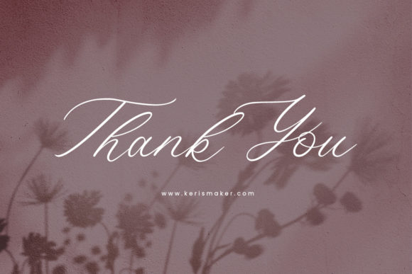 Denise Beauty Font Poster 10