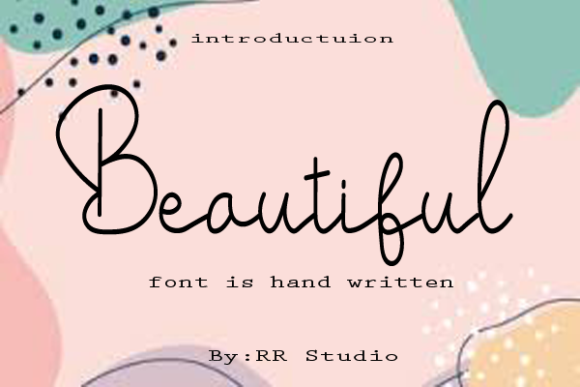Designer Rr Font Poster 2