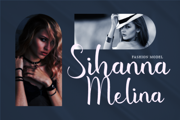Desirae Kathleen Font Poster 2