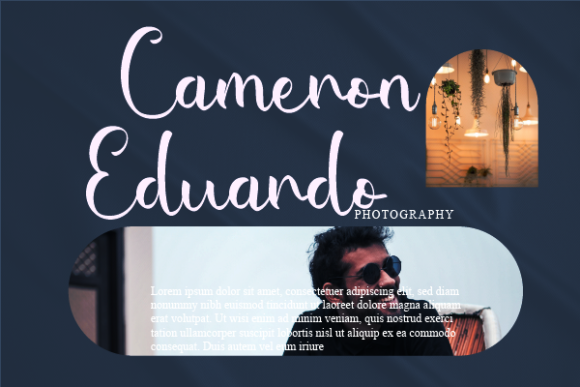 Desirae Kathleen Font Poster 11