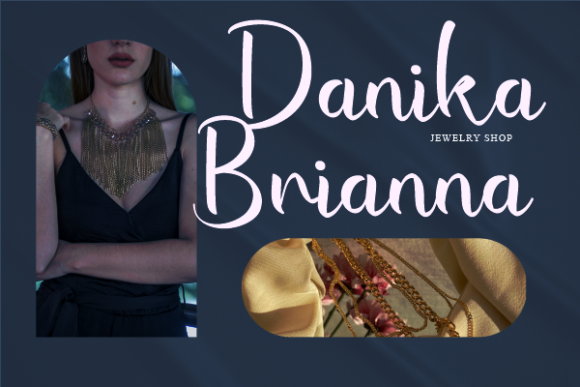 Desirae Kathleen Font Poster 5