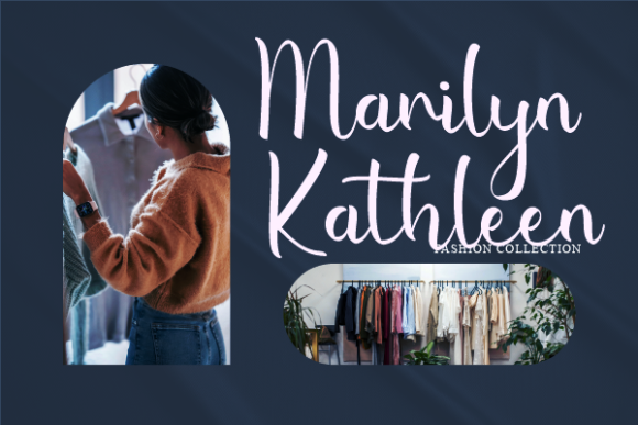 Desirae Kathleen Font Poster 8