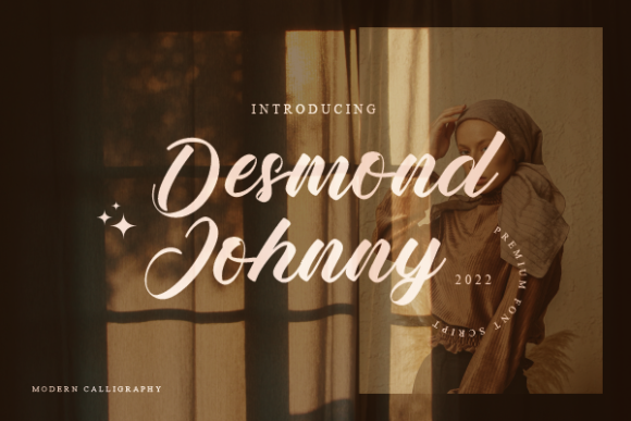 Desmond Johnny Font Poster 1