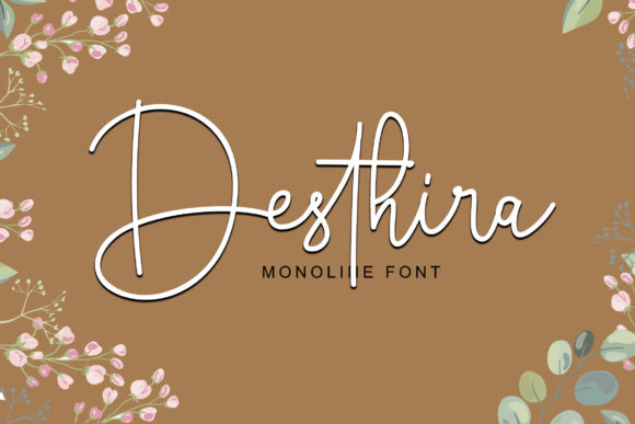 Desthira Font Poster 1