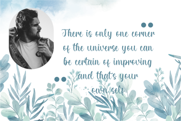 Destinee Edith Font Poster 11