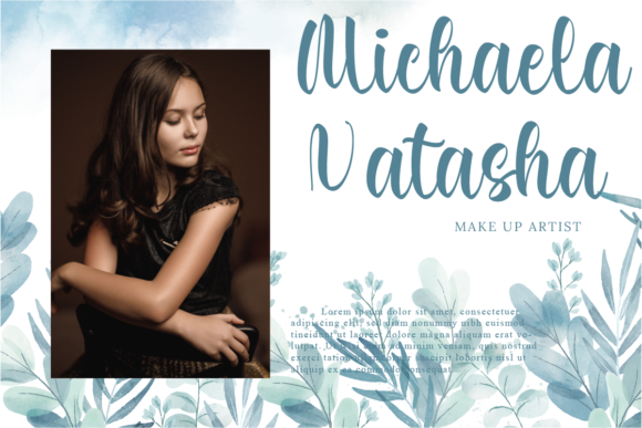 Destinee Edith Font Poster 6