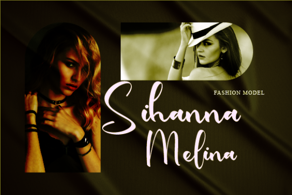 Destiney Madeleine Font Poster 2