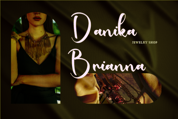 Destiney Madeleine Font Poster 5