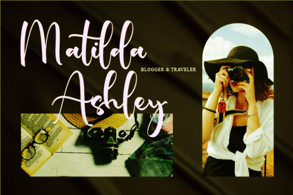 Destiney Madeleine Font Poster 6