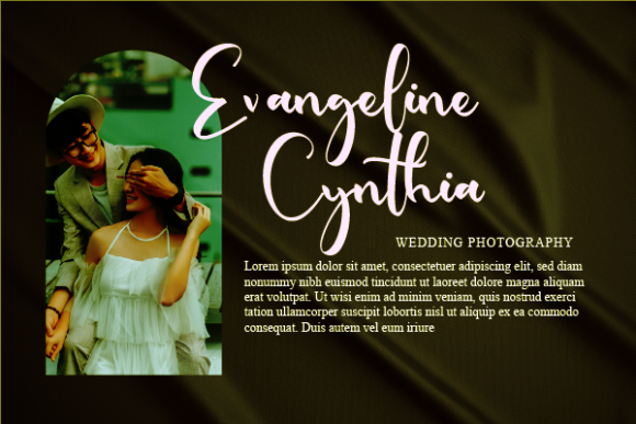 Destiney Madeleine Font Poster 7