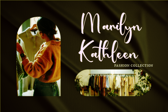 Destiney Madeleine Font Poster 8