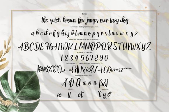 Detteline Font Poster 6
