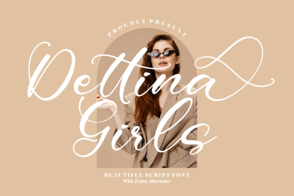 Dettina Girls Font Poster 1