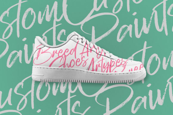 Deutchsland Signature Font Poster 3