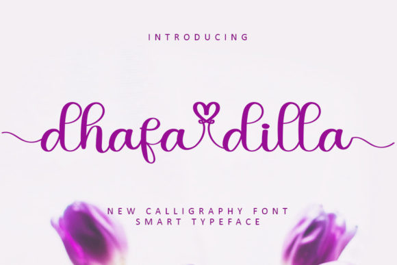 Dhafa Dilla Font Poster 1