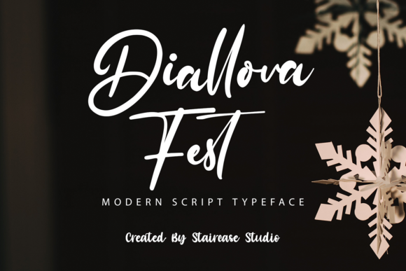 Diallova Fest Font Poster 1