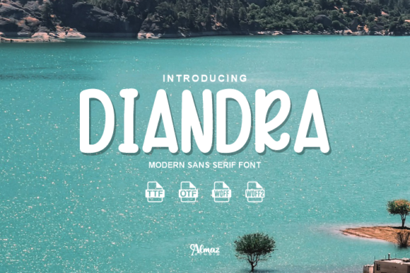 Diandra Font Poster 1