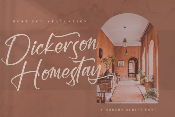 Dickerson Gatory Font Poster 8