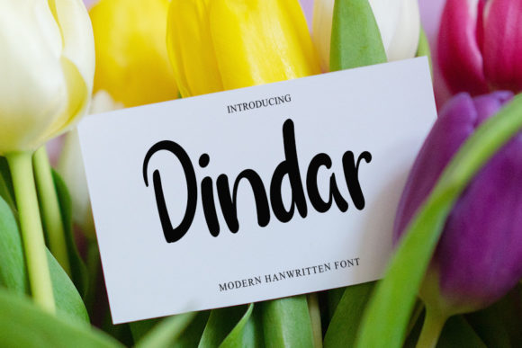 Dindar Font Poster 1