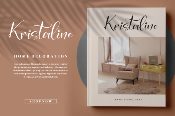 Dinyssta Kaldera Font Poster 11