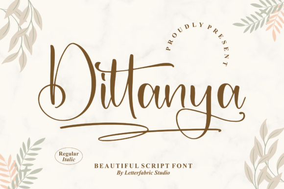 Dittanya Font Poster 1