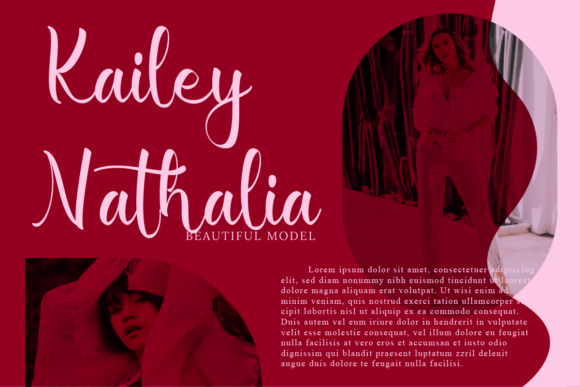 Diya Ashleigh Font Poster 3