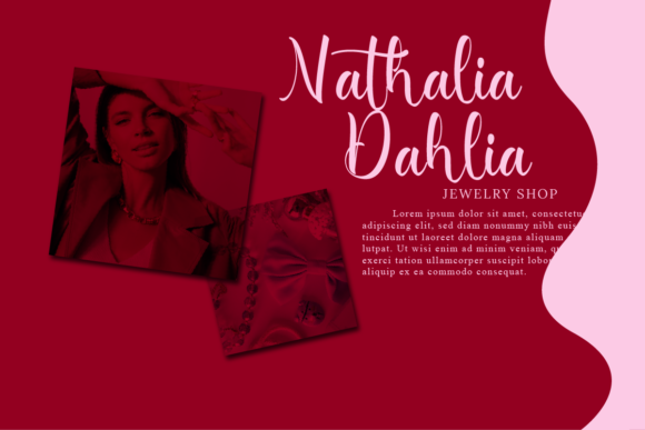 Diya Ashleigh Font Poster 5