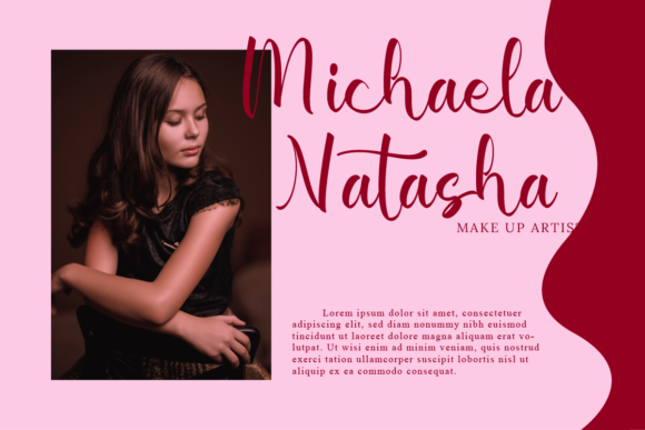 Diya Ashleigh Font Poster 6