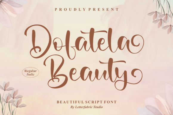 Dofatela Beauty Font Poster 1