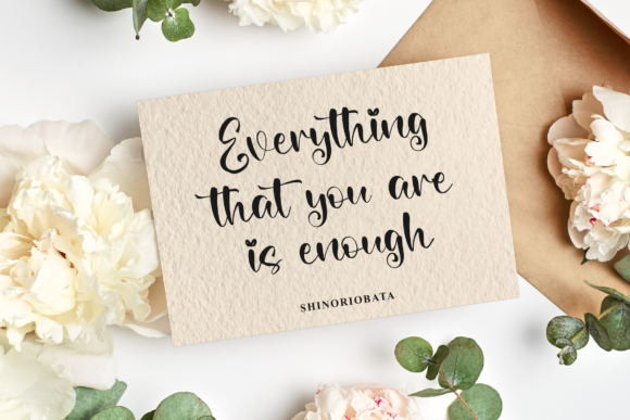 Dofatela Beauty Font Poster 2